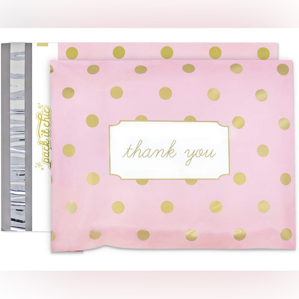 NWT - 660 Piece Sellers Bundle of Thank You Cards, Stickers and Poly Mailers - Picture 2 of 10